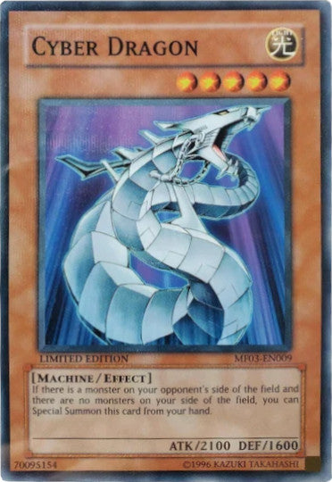 Cyber Dragon [MF03-EN010] Parallel Rare | Exor Games Bridgewater