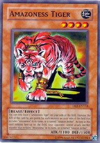 Amazoness Tiger [DR1-EN118] Common | Exor Games Bridgewater