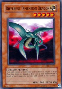 Different Dimension Dragon [DR1-EN177] Super Rare | Exor Games Bridgewater