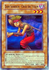 Dark Scorpion - Chick the Yellow [DR1-EN188] Common | Exor Games Bridgewater