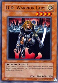 D.D. Warrior Lady [DR1-EN189] Super Rare | Exor Games Bridgewater