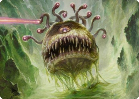 Beholder Art Card [Dungeons & Dragons: Adventures in the Forgotten Realms Art Series] | Exor Games Bridgewater