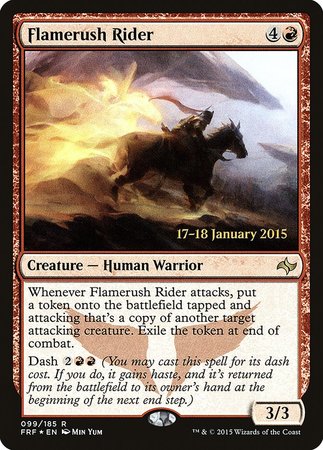 Flamerush Rider [Fate Reforged Promos] | Exor Games Bridgewater