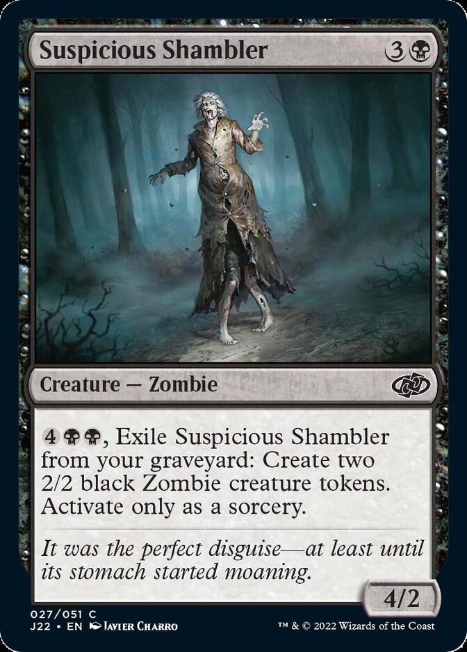 Suspicious Shambler [Jumpstart 2022] | Exor Games Bridgewater