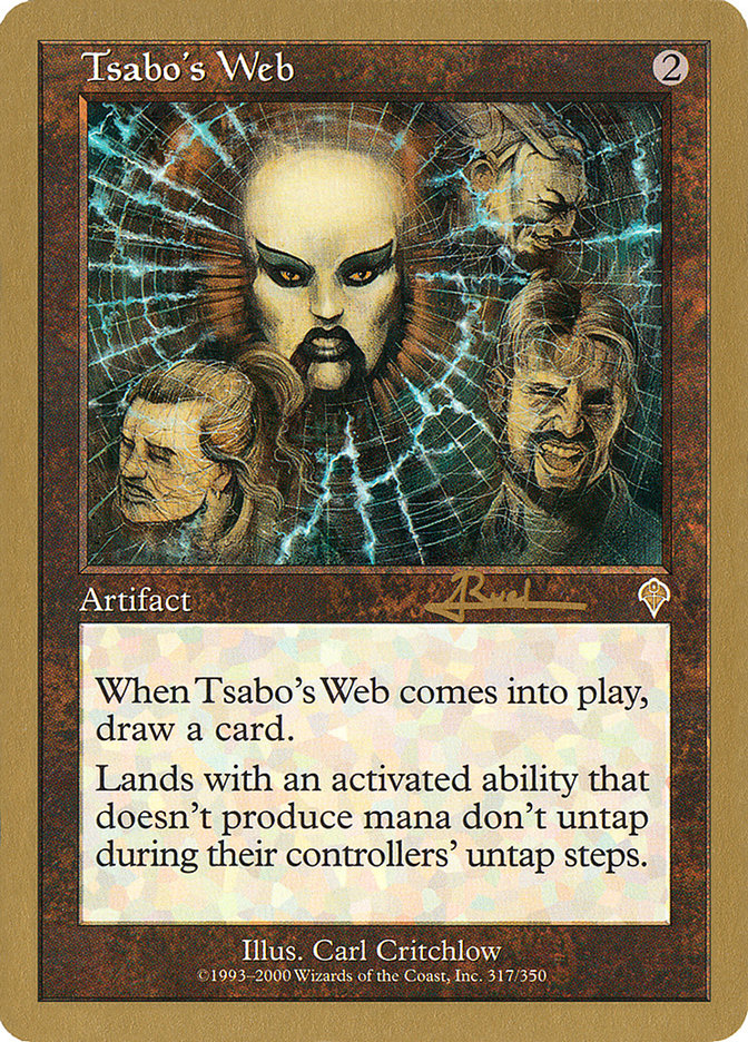 Tsabo's Web (Antoine Ruel) [World Championship Decks 2001] | Exor Games Bridgewater