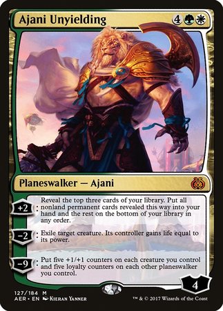 Ajani Unyielding [Aether Revolt] | Exor Games Bridgewater