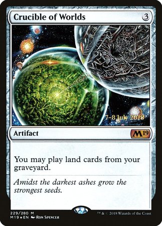 Crucible of Worlds [Core Set 2019 Promos] | Exor Games Bridgewater