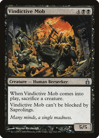 Vindictive Mob [Ravnica: City of Guilds] | Exor Games Bridgewater