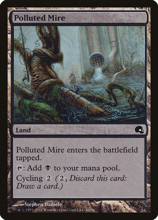 Polluted Mire [Premium Deck Series: Graveborn] | Exor Games Bridgewater