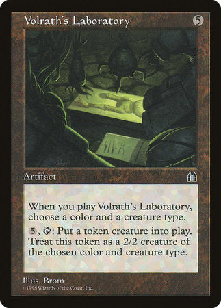 Volrath's Laboratory [Stronghold] | Exor Games Bridgewater