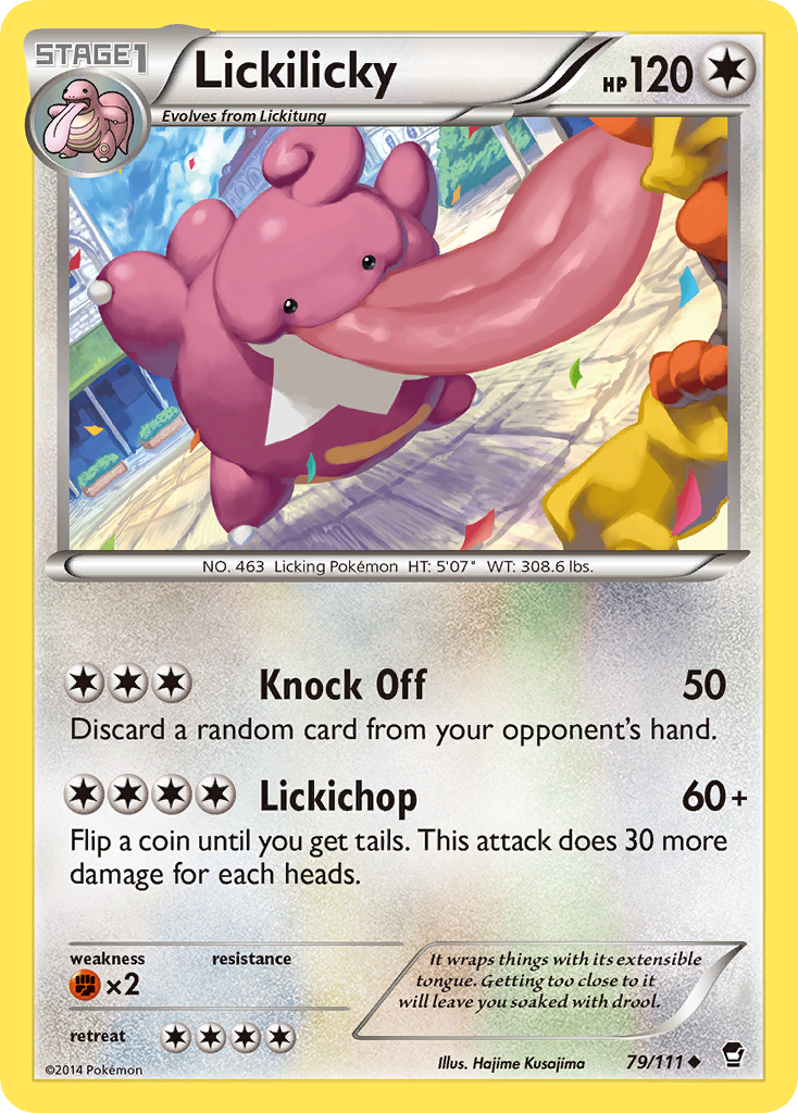 Lickilicky (79/111) [XY: Furious Fists] | Exor Games Bridgewater