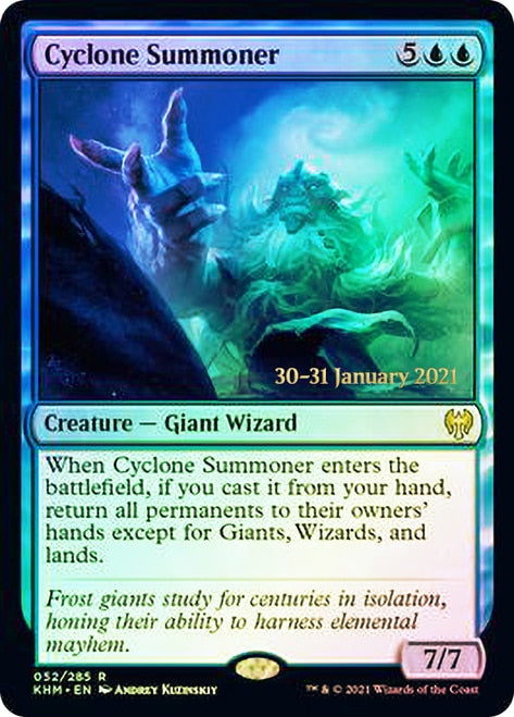 Cyclone Summoner  [Kaldheim Prerelease Promos] | Exor Games Bridgewater