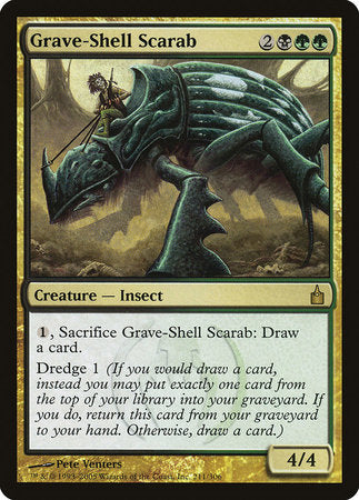 Grave-Shell Scarab [Ravnica: City of Guilds] | Exor Games Bridgewater