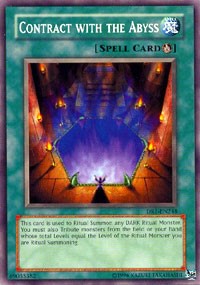 Contract with the Abyss [DR1-EN248] Common | Exor Games Bridgewater