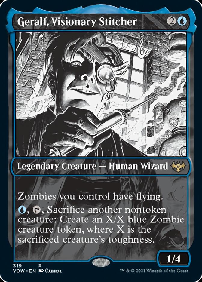 Geralf, Visionary Stitcher (Showcase Eternal Night) [Innistrad: Crimson Vow] | Exor Games Bridgewater