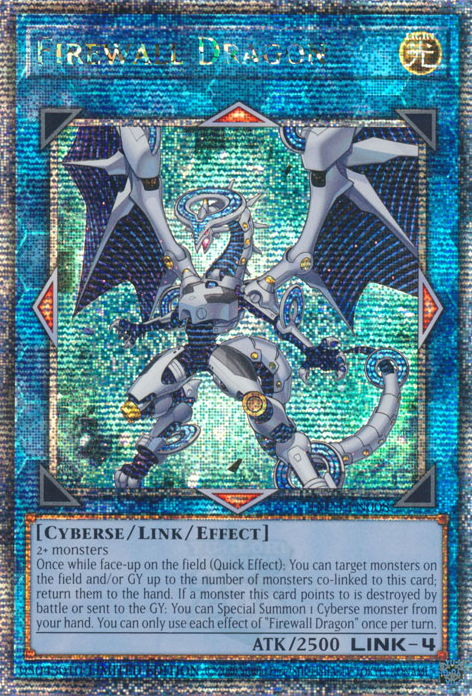 Firewall Dragon [TN23-EN008] Quarter Century Secret Rare | Exor Games Bridgewater