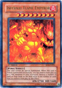 Infernal Flame Emperor [SD3-EN001] Ultra Rare | Exor Games Bridgewater