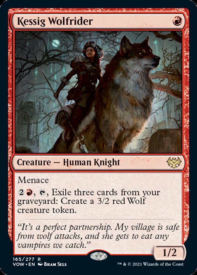 Kessig Wolfrider [Innistrad: Crimson Vow] | Exor Games Bridgewater