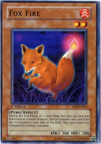 Fox Fire [SD3-EN013] Common | Exor Games Bridgewater