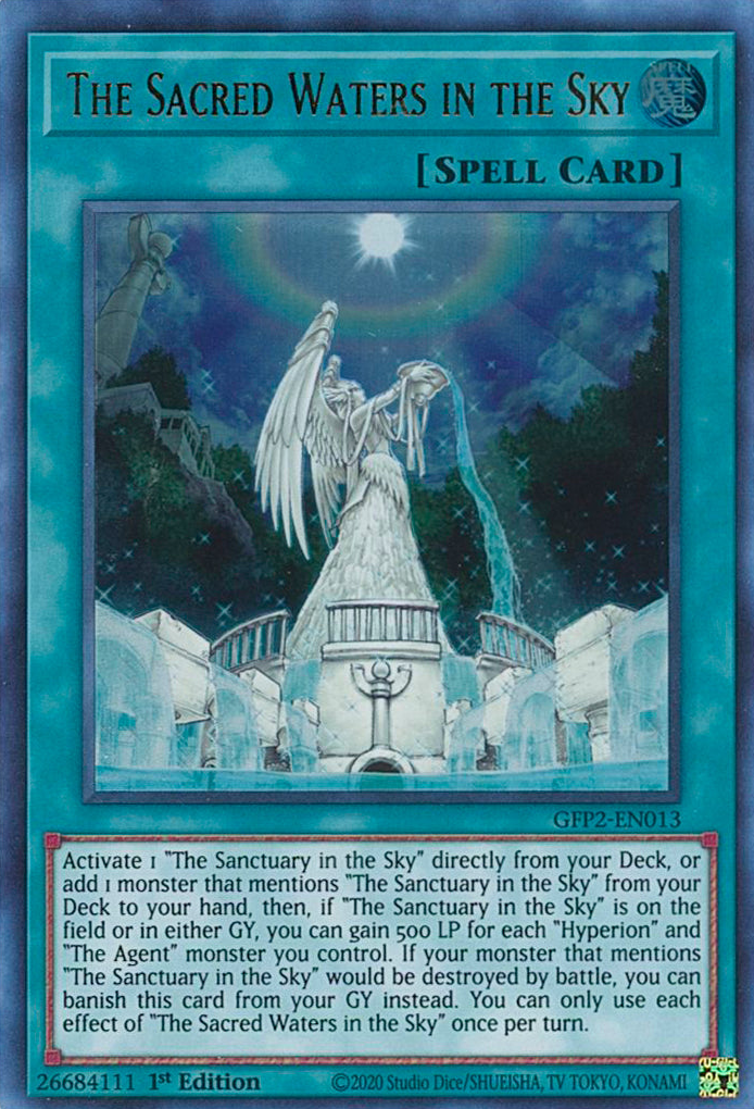 The Sacred Waters in the Sky [GFP2-EN013] Ultra Rare | Exor Games Bridgewater