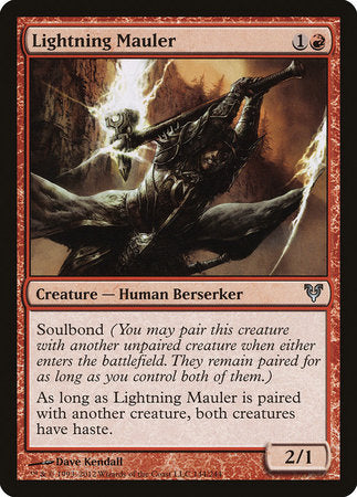 Lightning Mauler [Avacyn Restored] | Exor Games Bridgewater