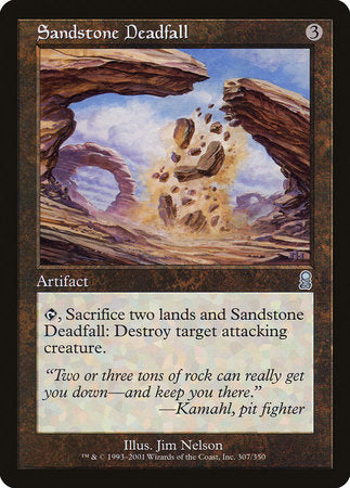 Sandstone Deadfall [Odyssey] | Exor Games Bridgewater