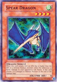 Spear Dragon [DB2-EN152] Super Rare | Exor Games Bridgewater