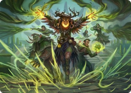 Witherbloom Command Art Card [Strixhaven: School of Mages Art Series] | Exor Games Bridgewater