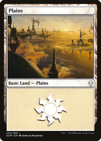 Plains (252) [Dominaria] | Exor Games Bridgewater