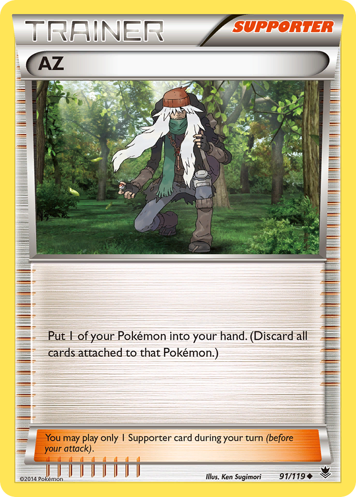 AZ (91/119) [XY: Phantom Forces] | Exor Games Bridgewater