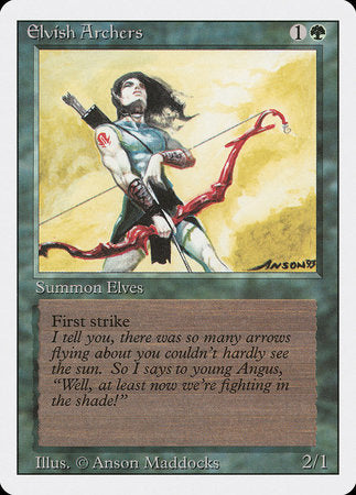 Elvish Archers [Revised Edition] | Exor Games Bridgewater