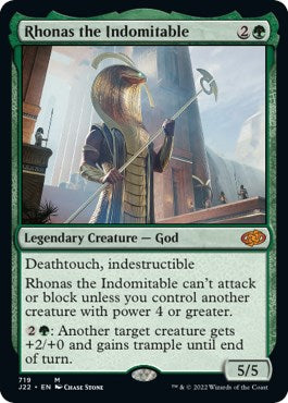 Rhonas the Indomitable [Jumpstart 2022] | Exor Games Bridgewater