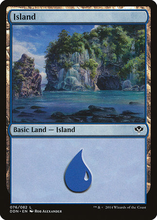 Island (76) [Duel Decks: Speed vs. Cunning] | Exor Games Bridgewater