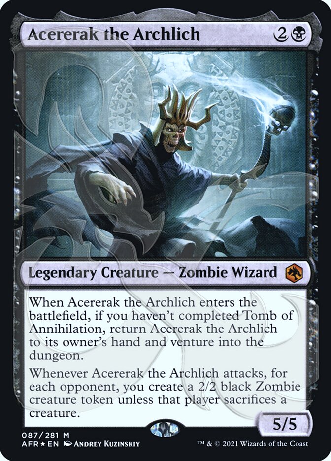 Acererak the Archlich (Ampersand Promo) [Dungeons & Dragons: Adventures in the Forgotten Realms Promos] | Exor Games Bridgewater