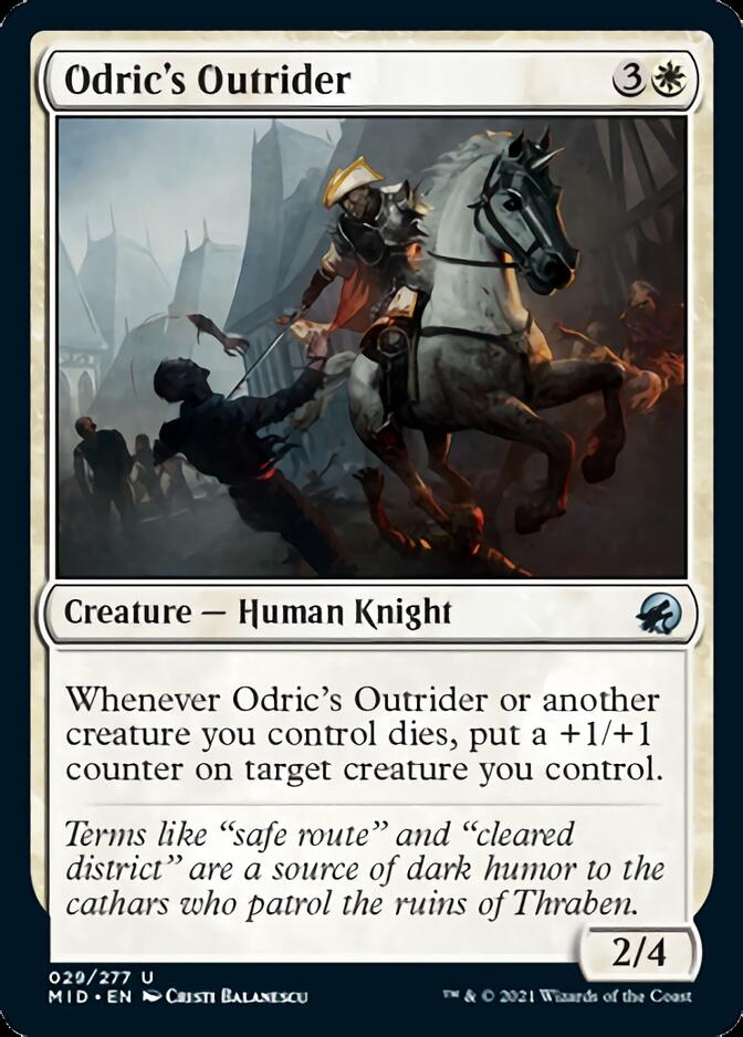 Odric's Outrider [Innistrad: Midnight Hunt] | Exor Games Bridgewater