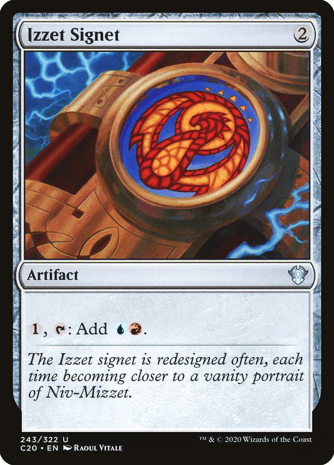 Izzet Signet [Commander 2020] | Exor Games Bridgewater