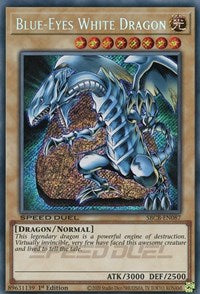 Blue-Eyes White Dragon (Secret) [SBCB-EN087] Secret Rare | Exor Games Bridgewater