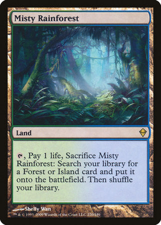 Misty Rainforest [Zendikar] | Exor Games Bridgewater