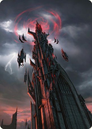 Barad-dur Art Card [The Lord of the Rings: Tales of Middle-earth Art Series] | Exor Games Bridgewater