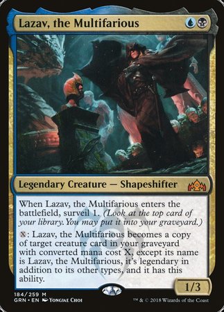 Lazav, the Multifarious [Guilds of Ravnica] | Exor Games Bridgewater