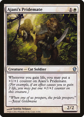 Ajani's Pridemate [Commander 2013] | Exor Games Bridgewater