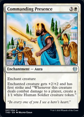 Commanding Presence [Theros Beyond Death] | Exor Games Bridgewater