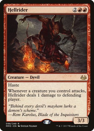 Hellrider [Modern Masters 2017] | Exor Games Bridgewater