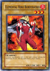 Elemental Hero Burstinatrix [DP1-EN002] Common | Exor Games Bridgewater