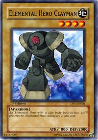 Elemental Hero Clayman [DP1-EN003] Common | Exor Games Bridgewater