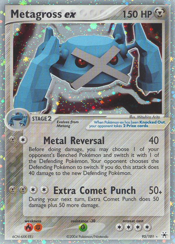 Metagross ex (95/101) [EX: Hidden Legends] | Exor Games Bridgewater