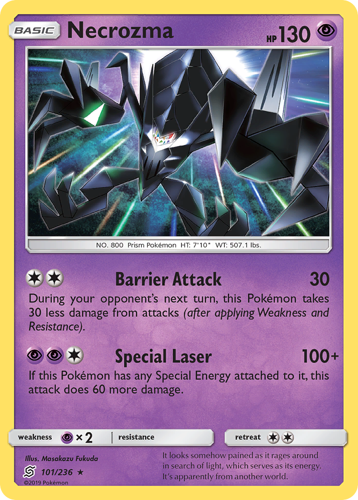 Necrozma (101/236) [Sun & Moon: Unified Minds] | Exor Games Bridgewater