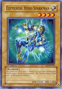 Elemental Hero Sparkman [YSD-EN010] Common | Exor Games Bridgewater