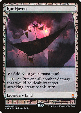 Kor Haven [Zendikar Expeditions] | Exor Games Bridgewater