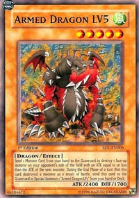 Armed Dragon LV5 [SD1-EN006] Common | Exor Games Bridgewater